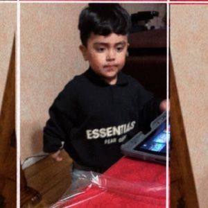 Kids Fear OF GOD collar polo Sweater